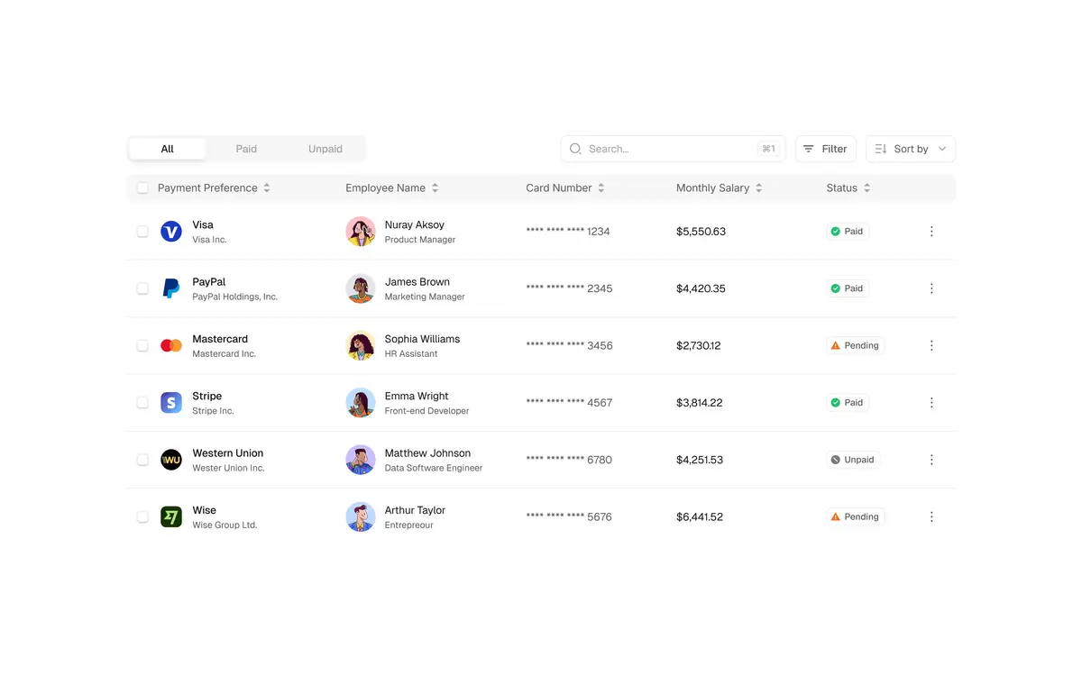Yure - Application mobile Fintech